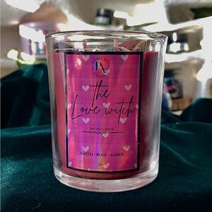 The Love Witch Crystal Candle